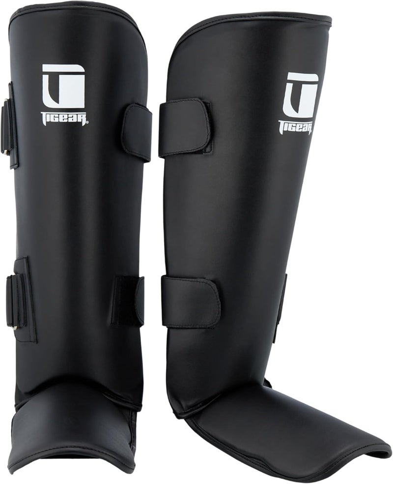 Tigear Core Shin Guards – MMA Martial Arts Shin Guards for Muay Thai & Kickboxing Sparring and Training | Premium, Lightweight | Professional Protection for Men, Women, Kids - Image 1